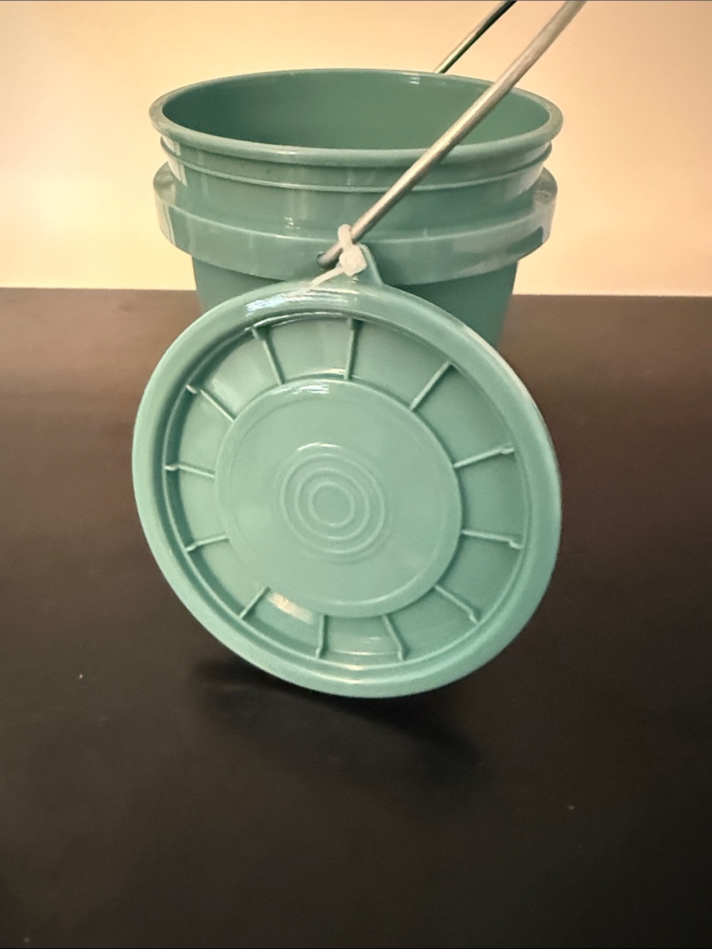 Lowe's Teal Mini Bucket - Picture 4 of 4